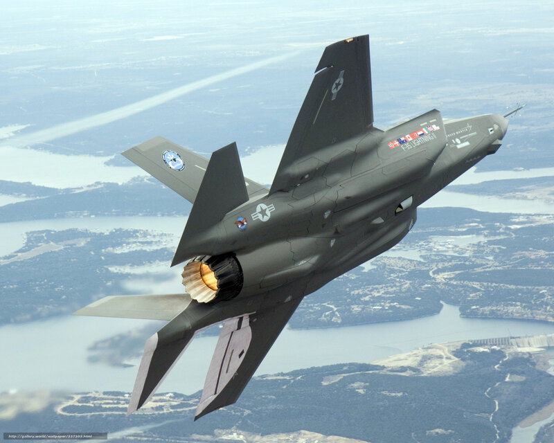 F-35 Lightning II Jet — Gray