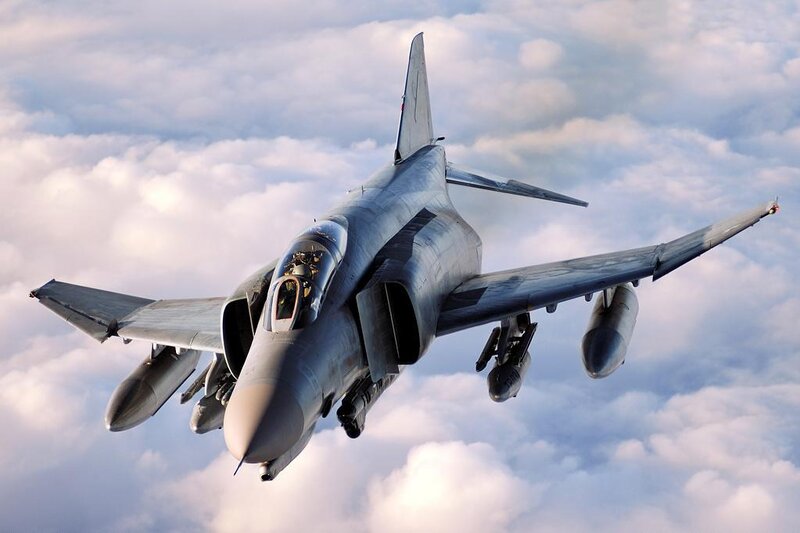 F-4 Phantom II in flight