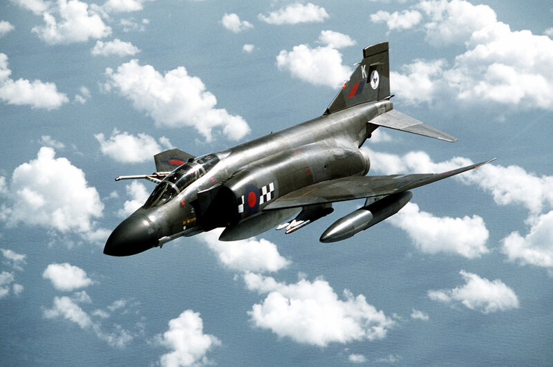 F-4 Phantom II in flight