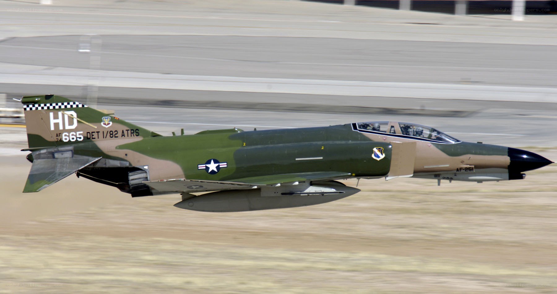 F-4 Phantom II in flight