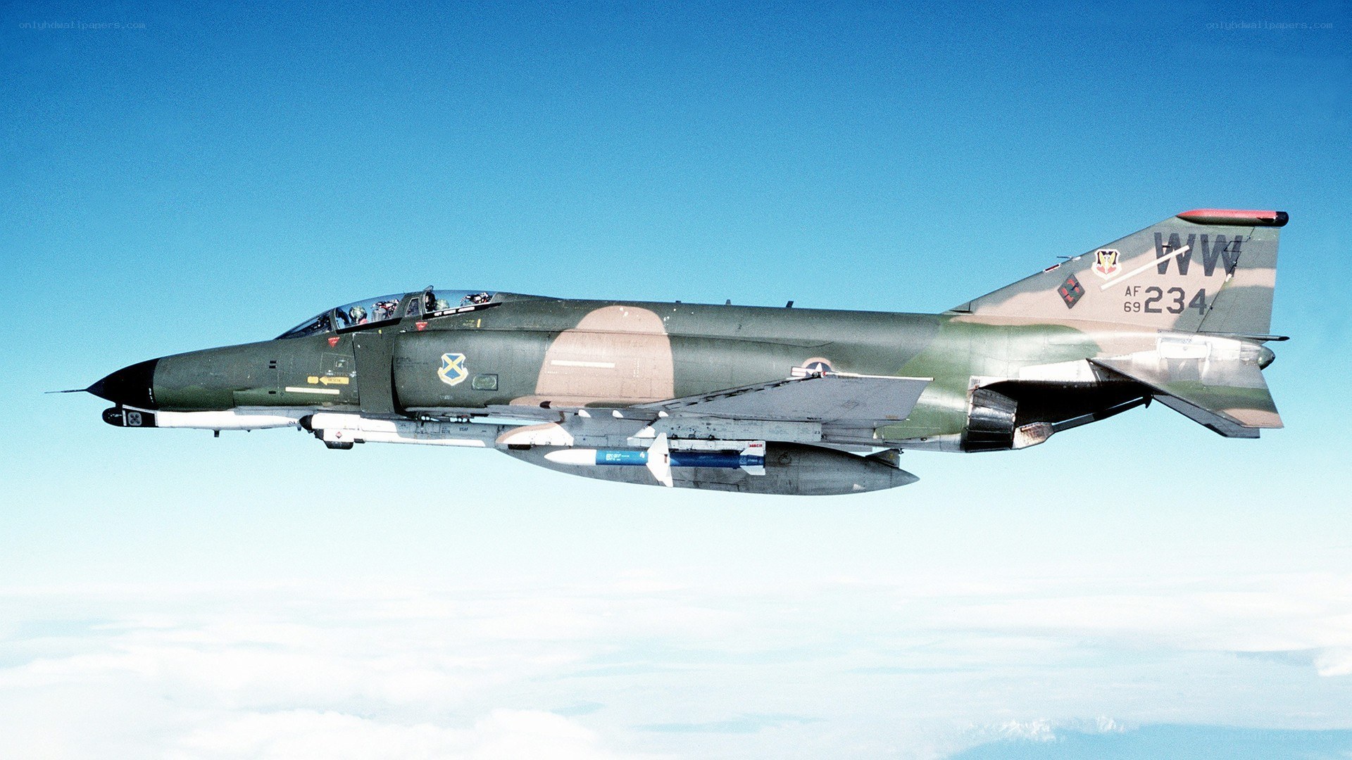 F-4 Phantom II in flight
