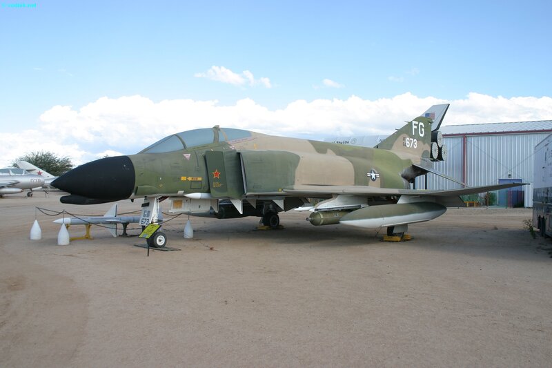 F-4 Phantom II on display