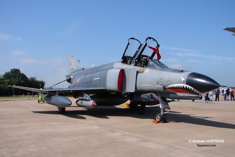 F-4 Phantom with shark mouth