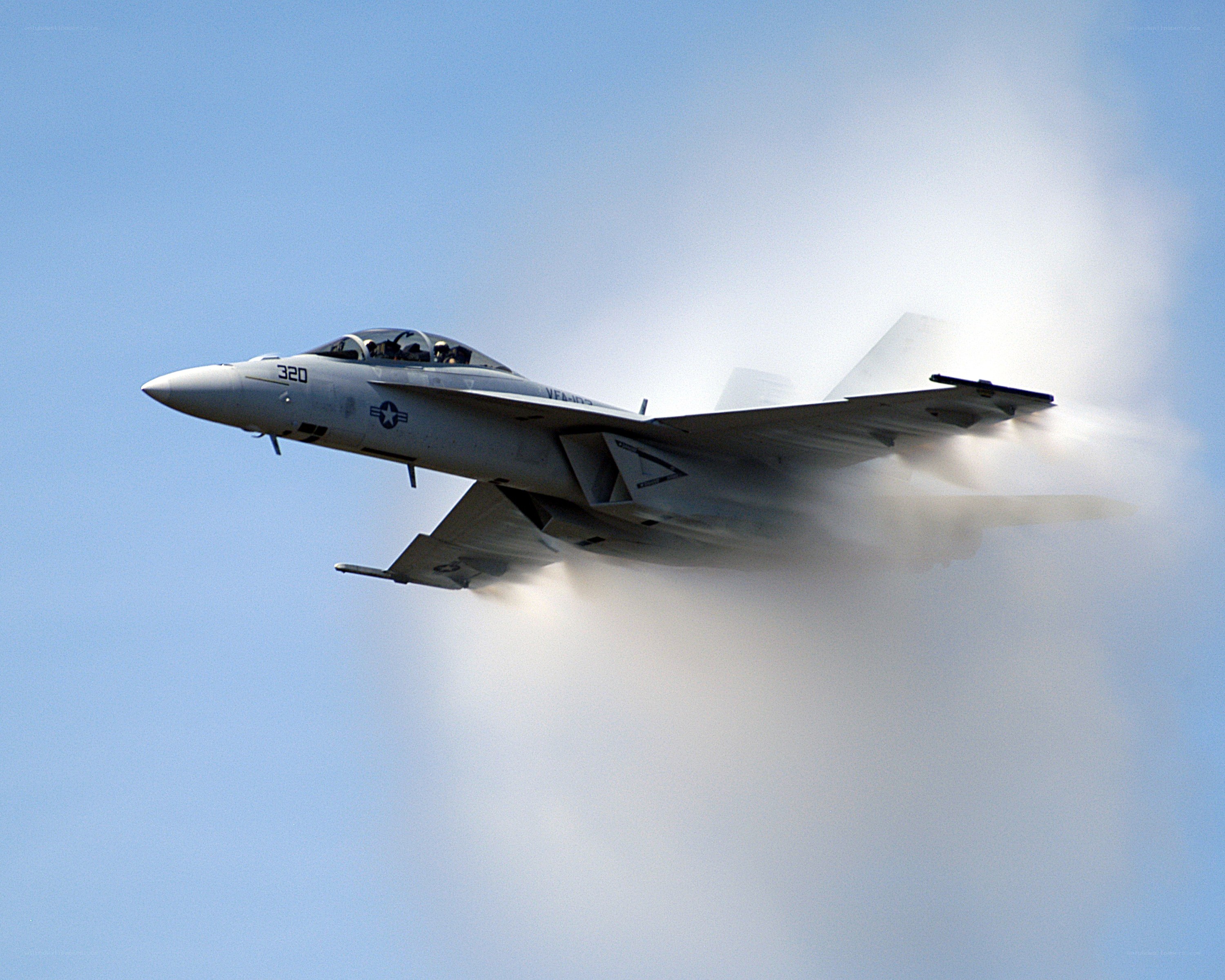 F/A-18 Hornet in flight