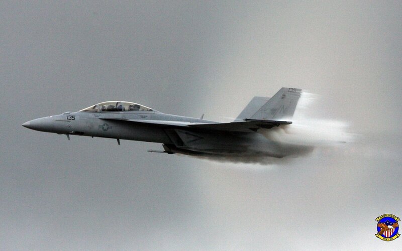 F/A-18 Hornet in flight