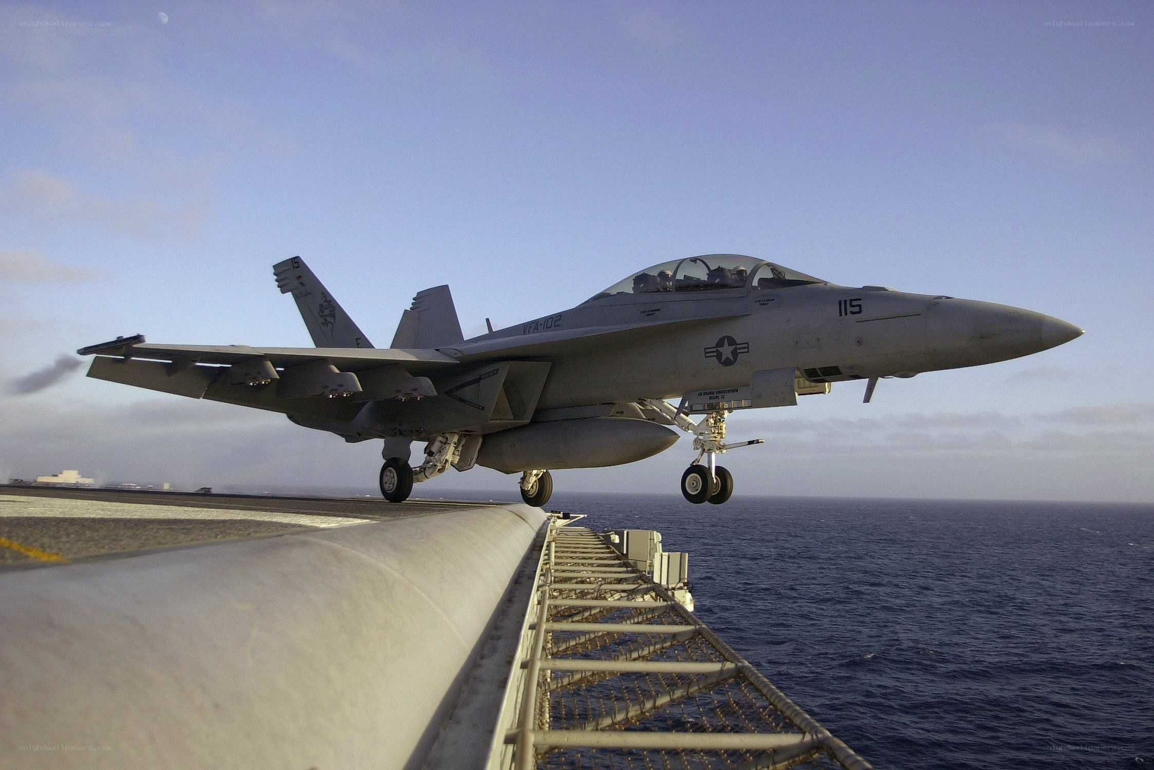 F/A-18 Hornet taking off