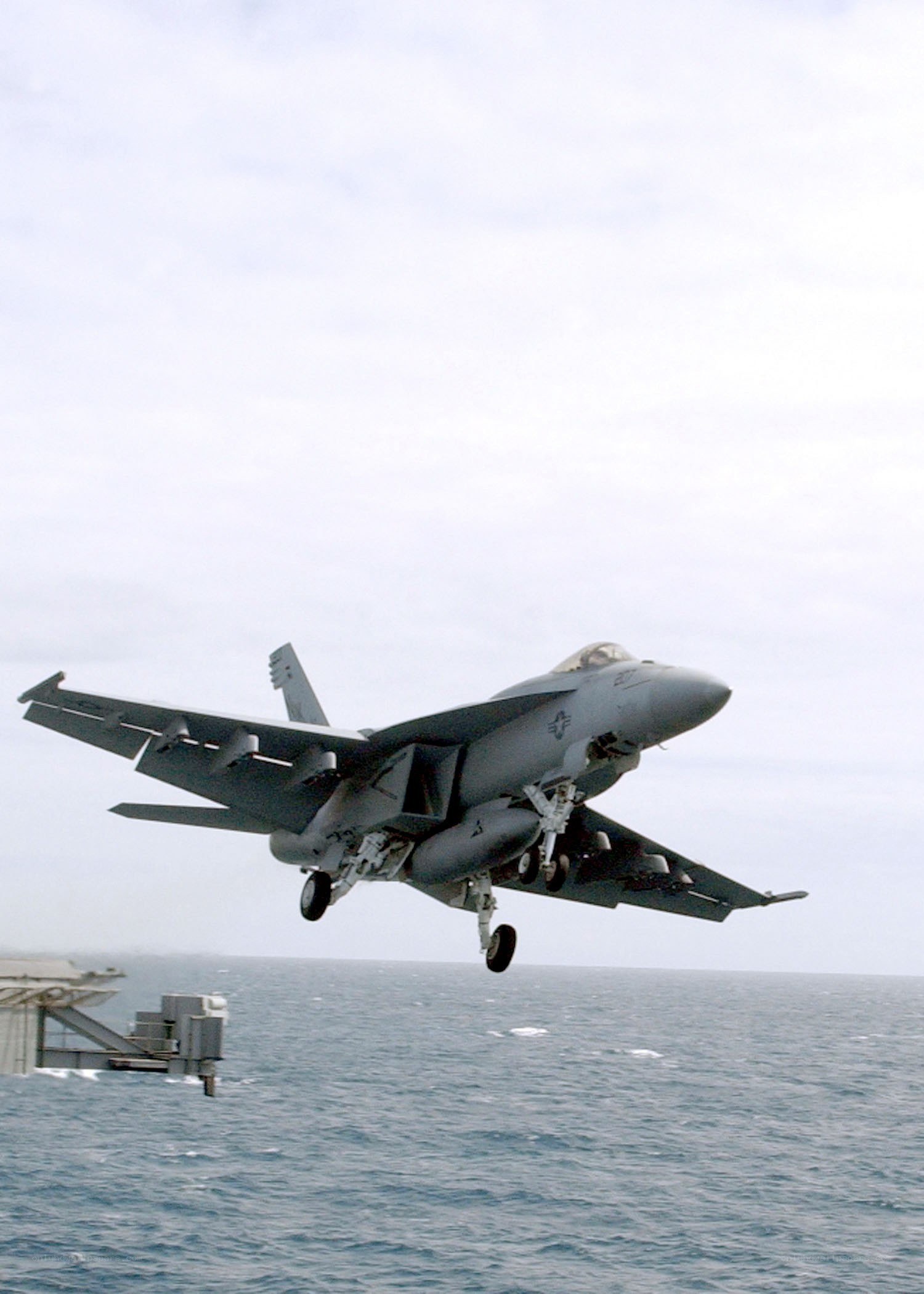 F/A-18 Hornet taking off