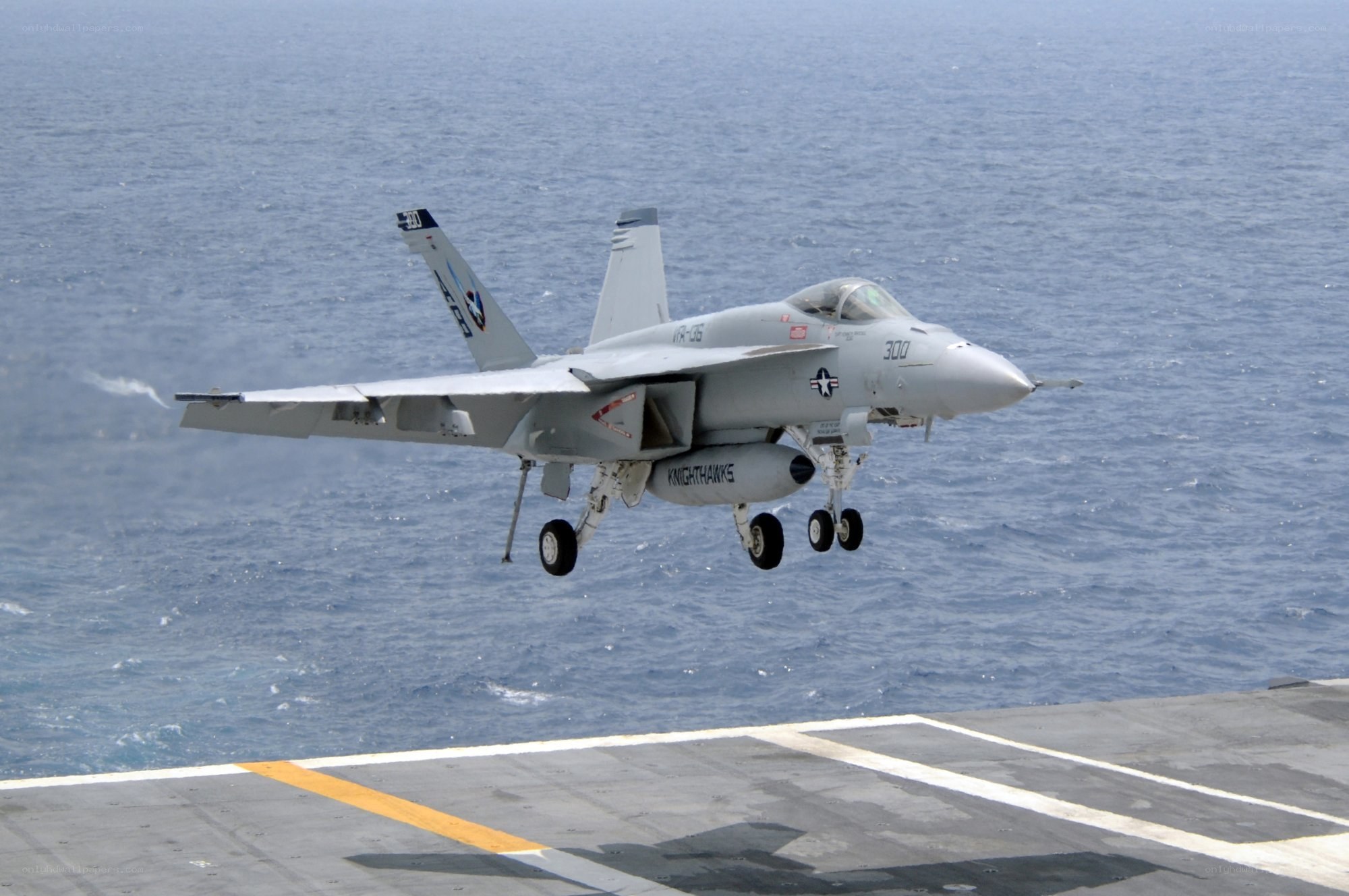 F/A-18 Hornet taking off