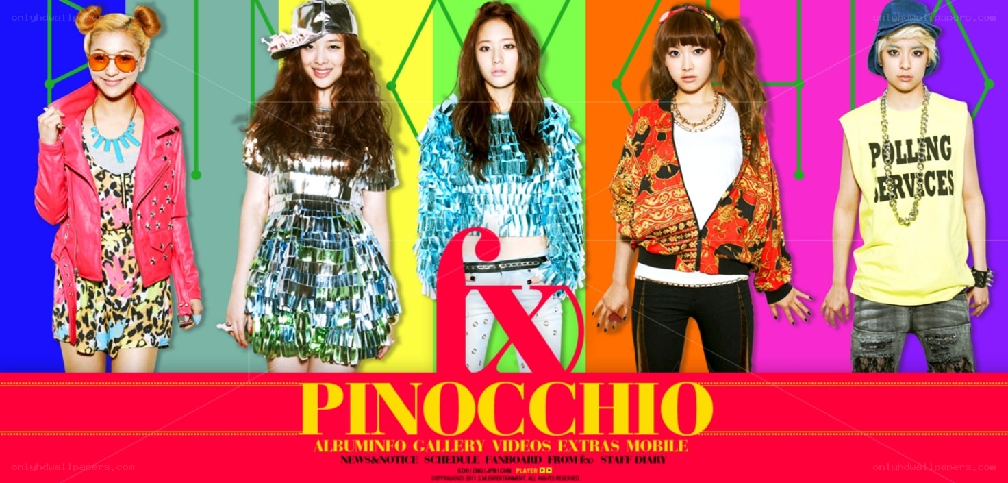 f(x) Pinocchio album cover
