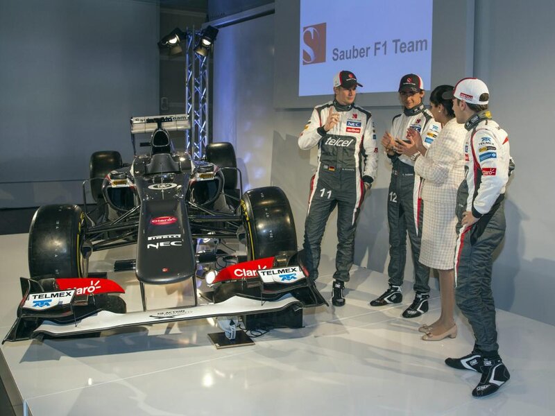 F1 Car and Drivers