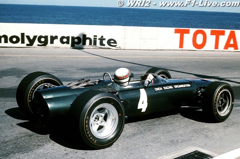 F1 car on track near ocean