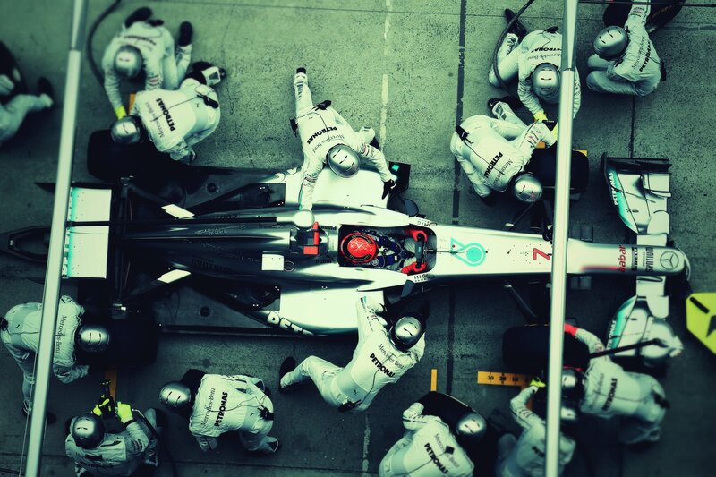F1 Car Pit Stop