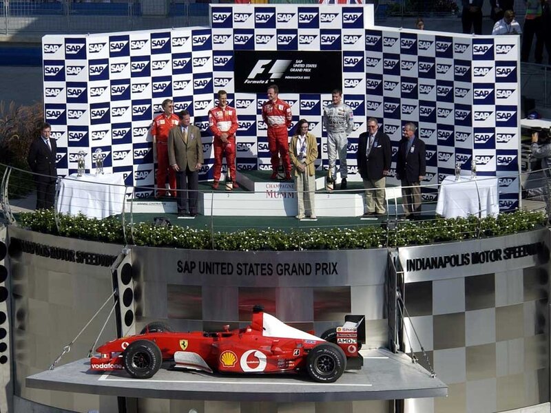 F1 podium at US Grand Prix