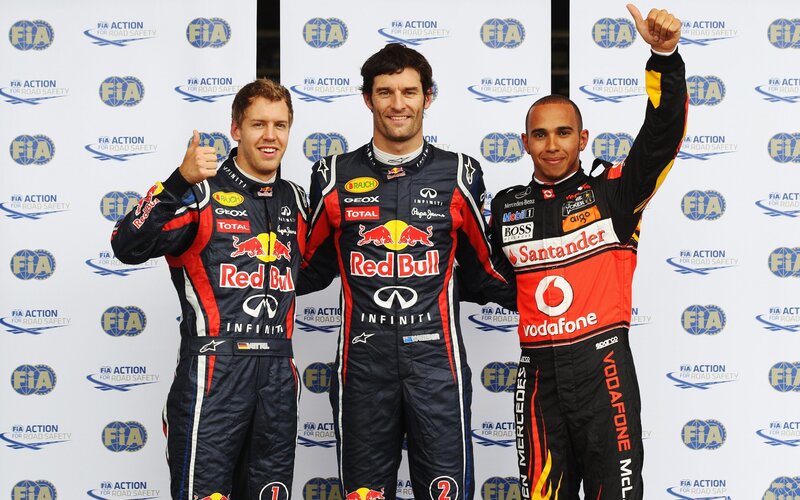 F1 podium finishers