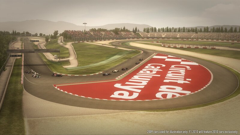 F1 race at Circuit de Catalunya