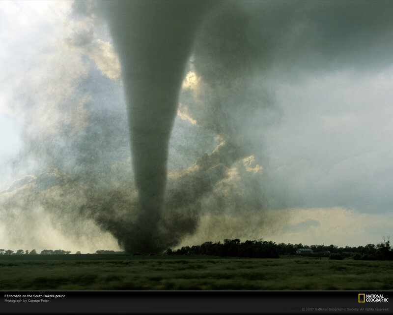 F3 Tornado on Prairie