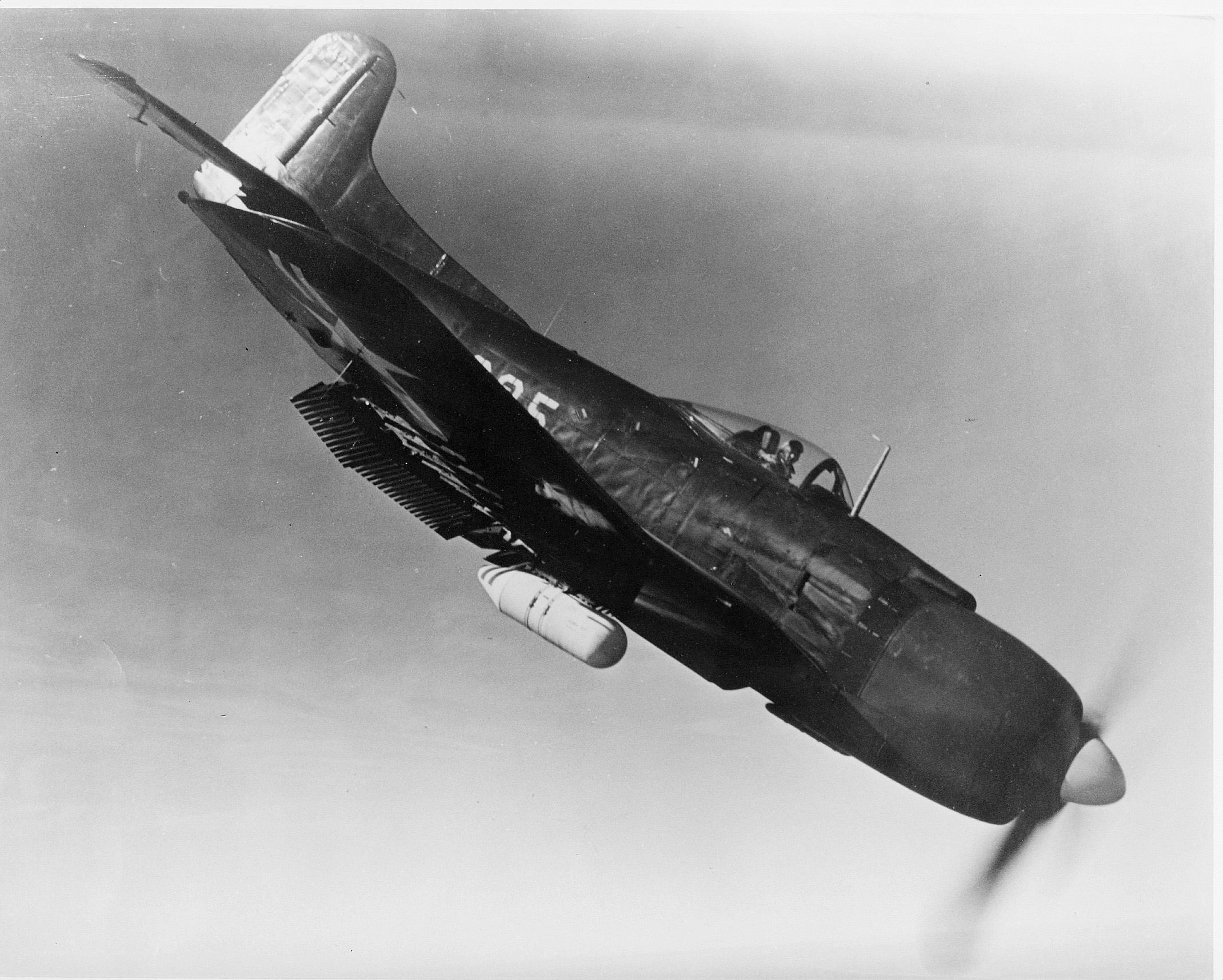 F4U Corsair in flight