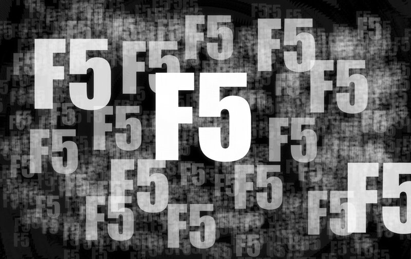 F5 text pattern background
