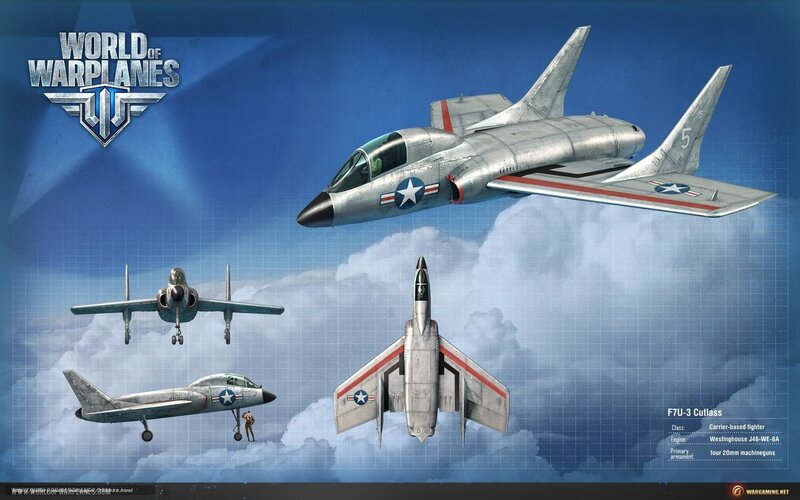 F7U-3 Cutlass fighter