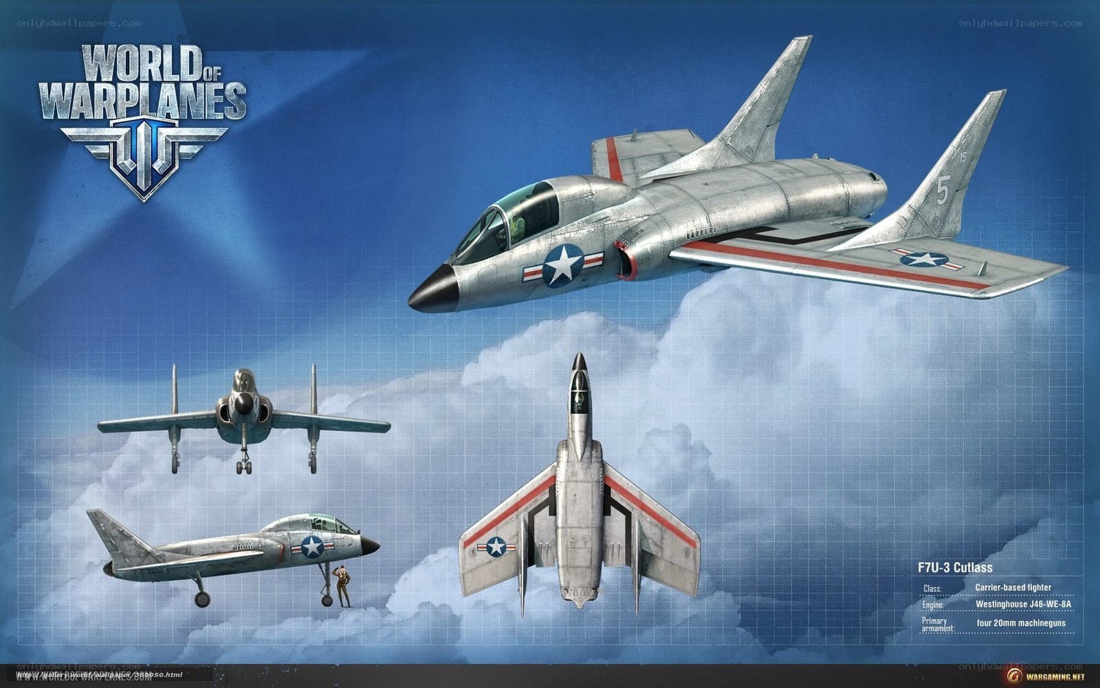 F7U-3 Cutlass fighter