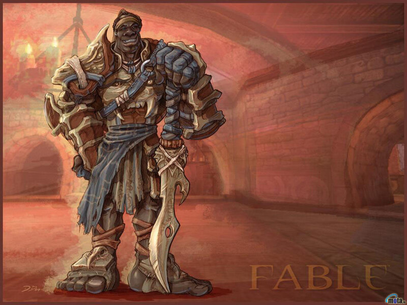 Fable character concept art