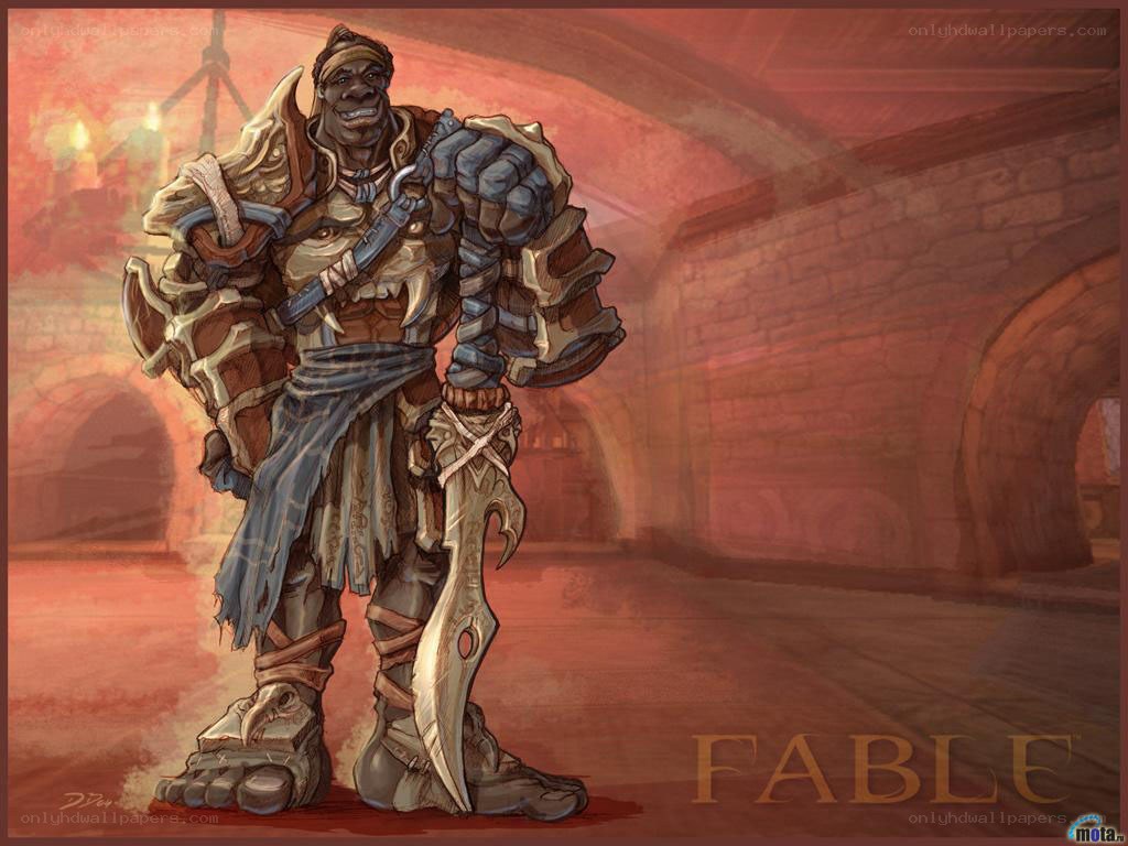 Fable character concept art