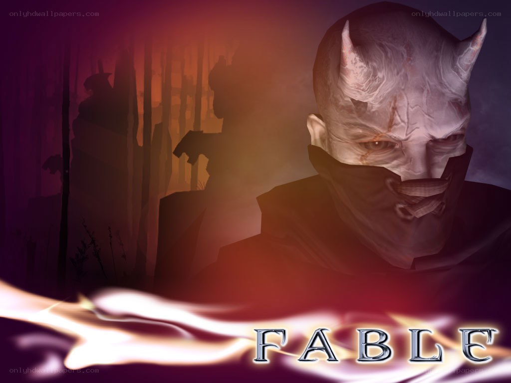 Fable game title art