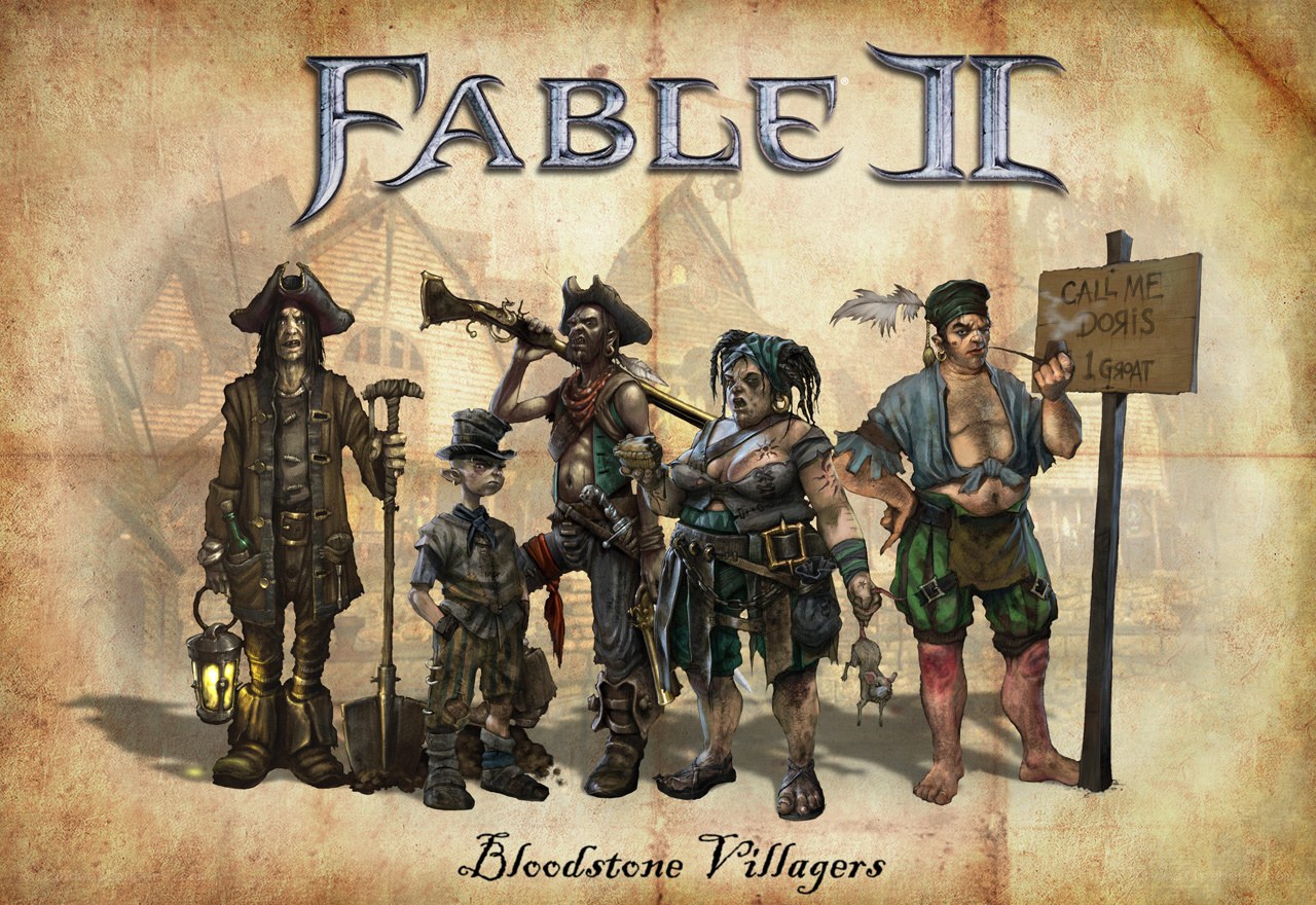 Fable II Bloodstone Villagers