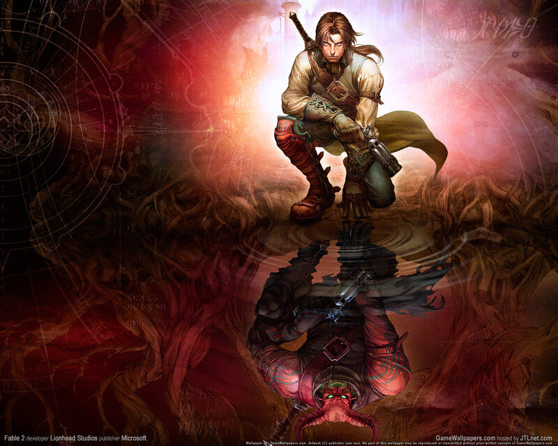 Fable II character artwork