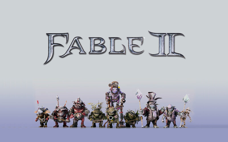 Fable II character lineup