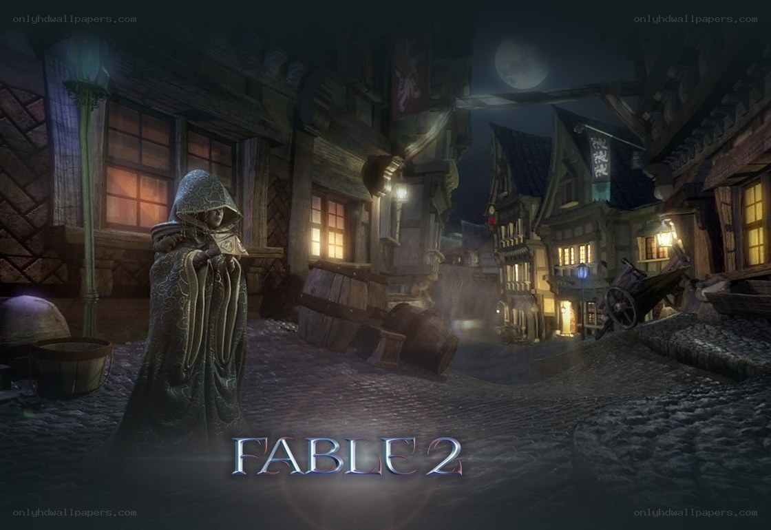 Fable II game scene