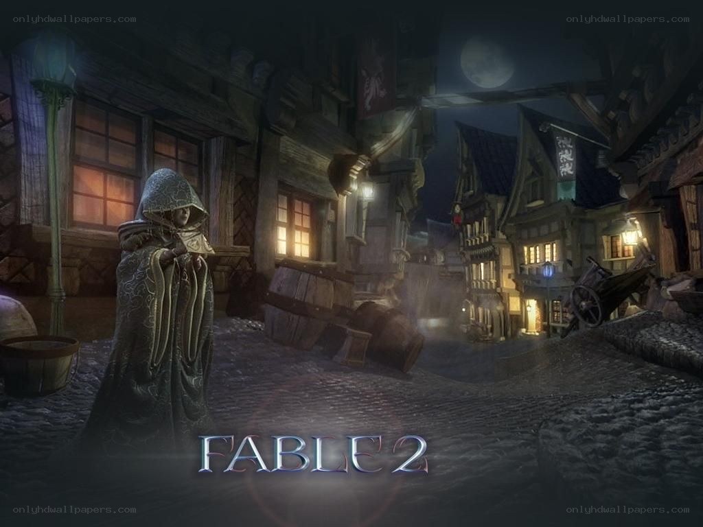 Fable II game title screen