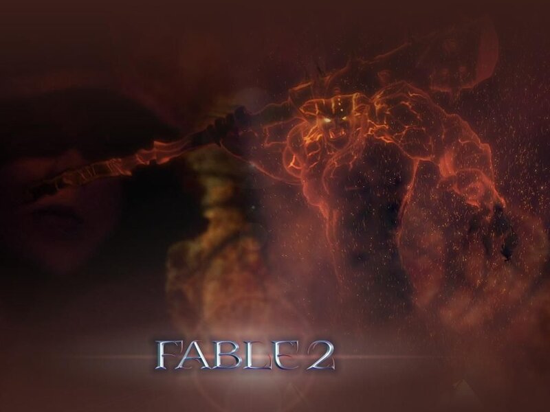 Fable II title screen