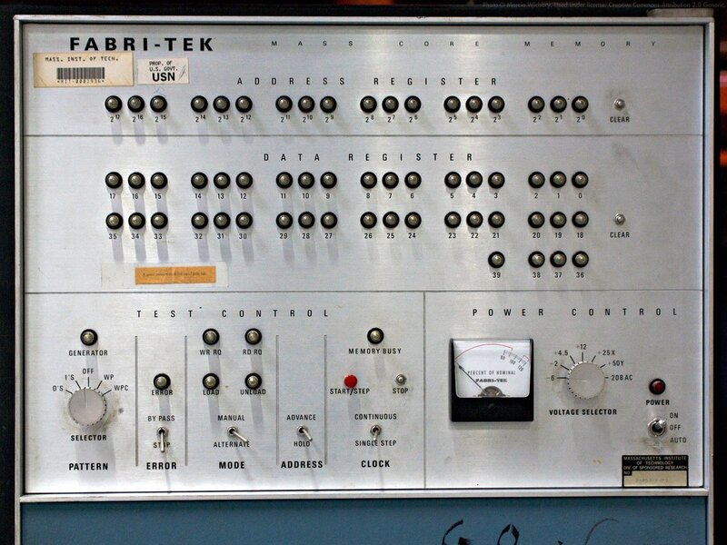 Fabri-Tek computer control panel