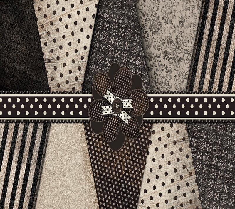 Fabric Pattern Collage