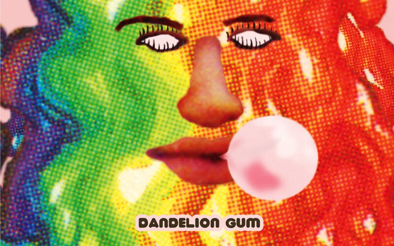 Face Blowing Bubble Gum