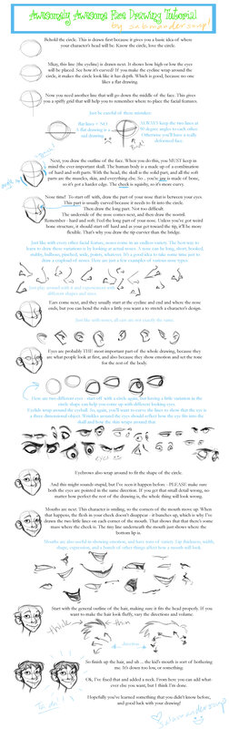 face drawing tutorial