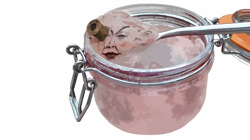 Face in a Jar