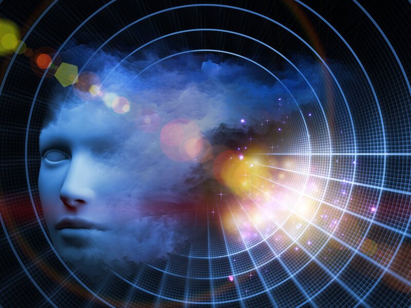 Face in Cosmic Cloud