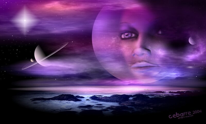 Face on a Moon