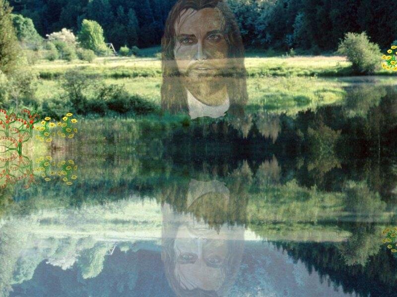 Face Reflected in Water