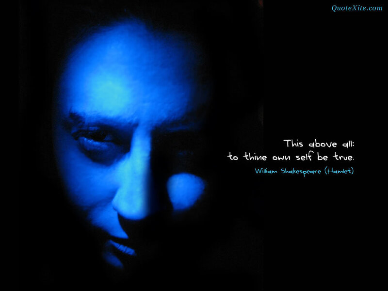 Face under Blue Light