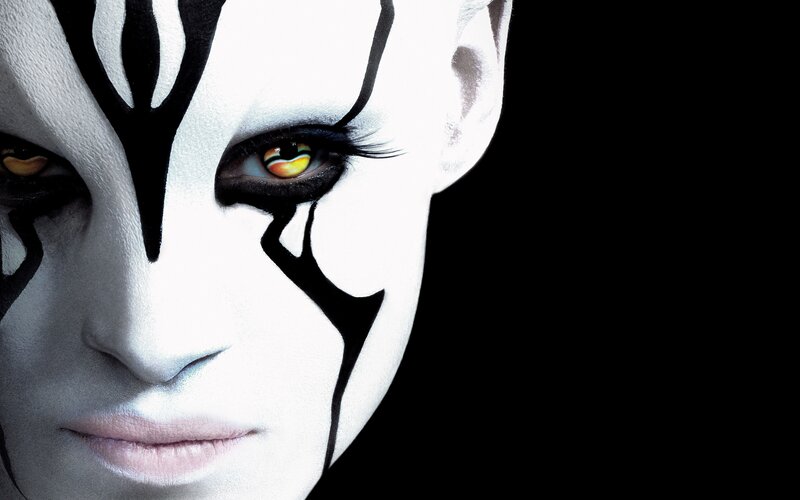 Face with White Makeup