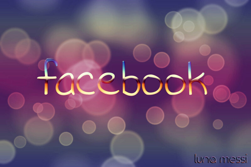 Facebook Logo — Purple