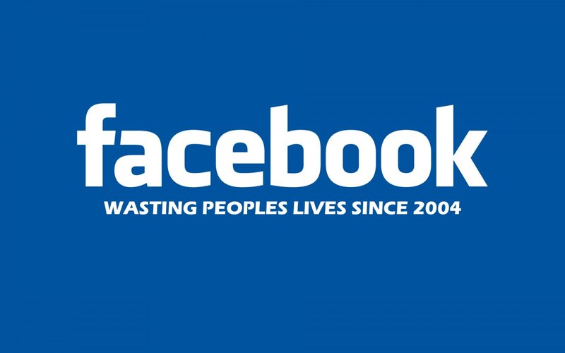 Facebook logo with tagline