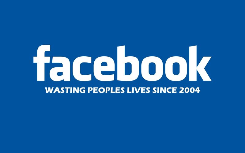 Facebook Logo with Text — Neutral