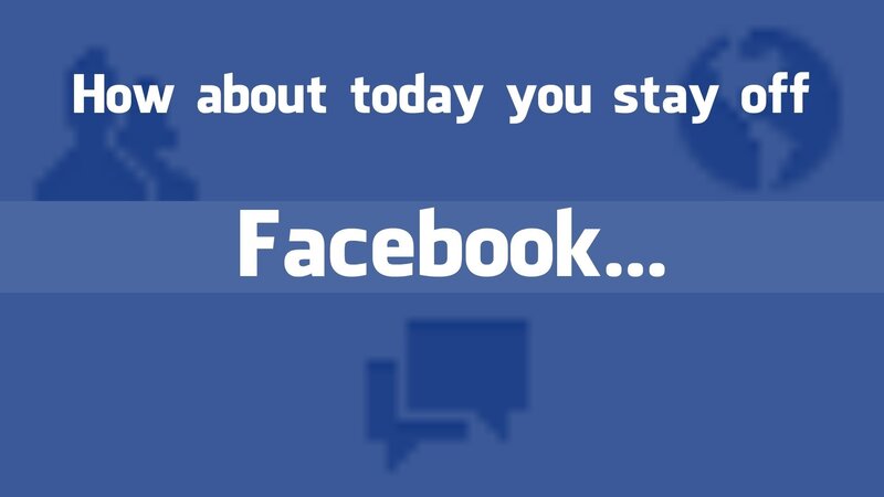 Facebook text message