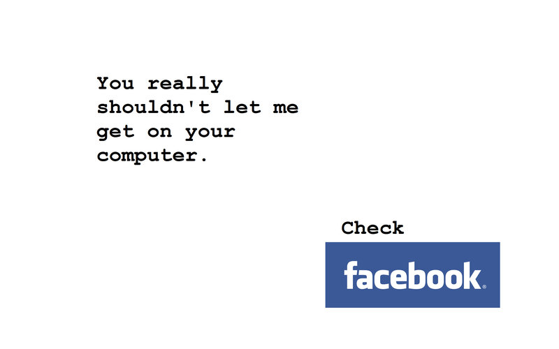Facebook warning meme