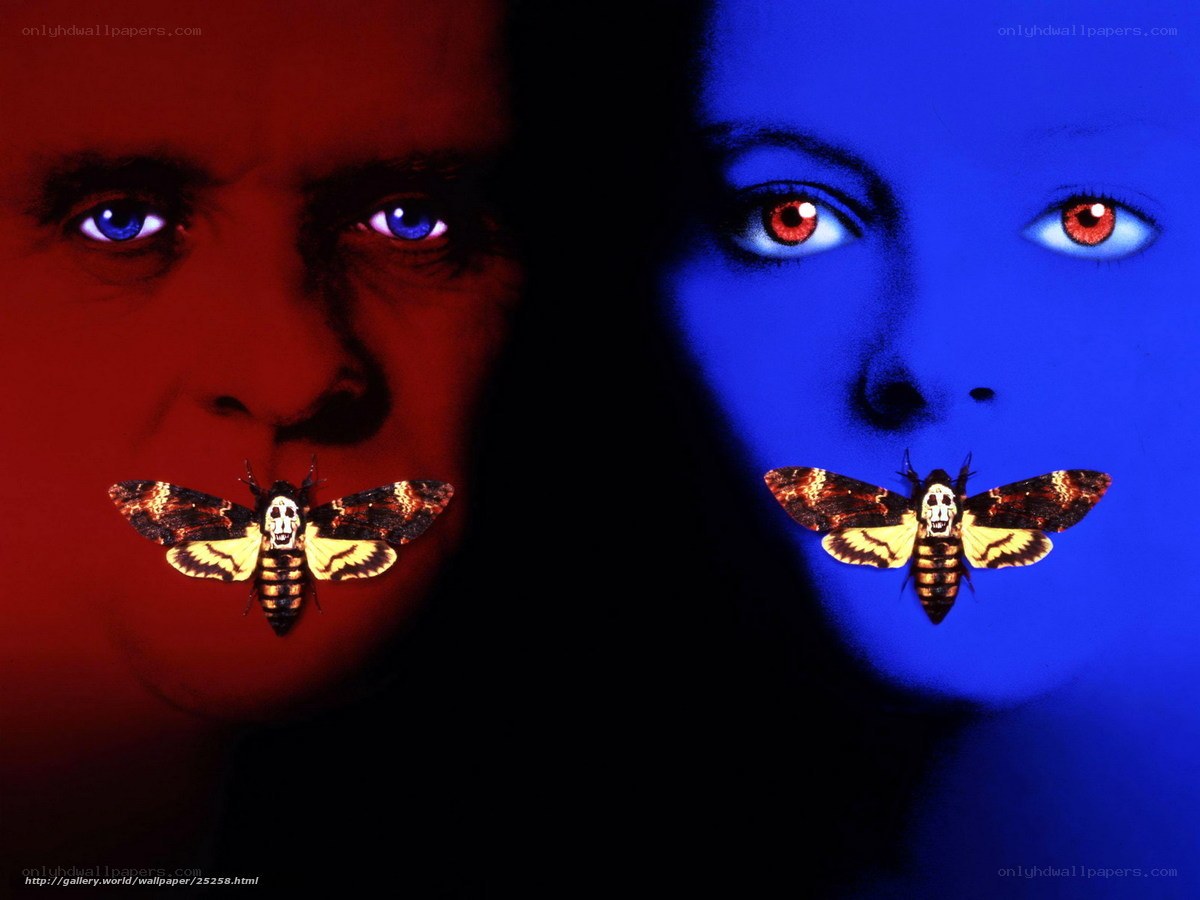 Faces with moths on lips