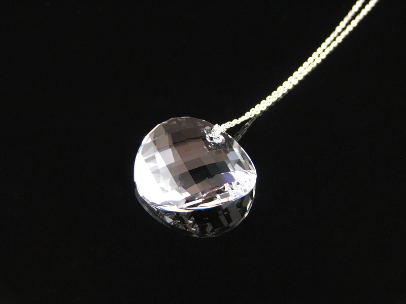 Faceted Crystal Pendant